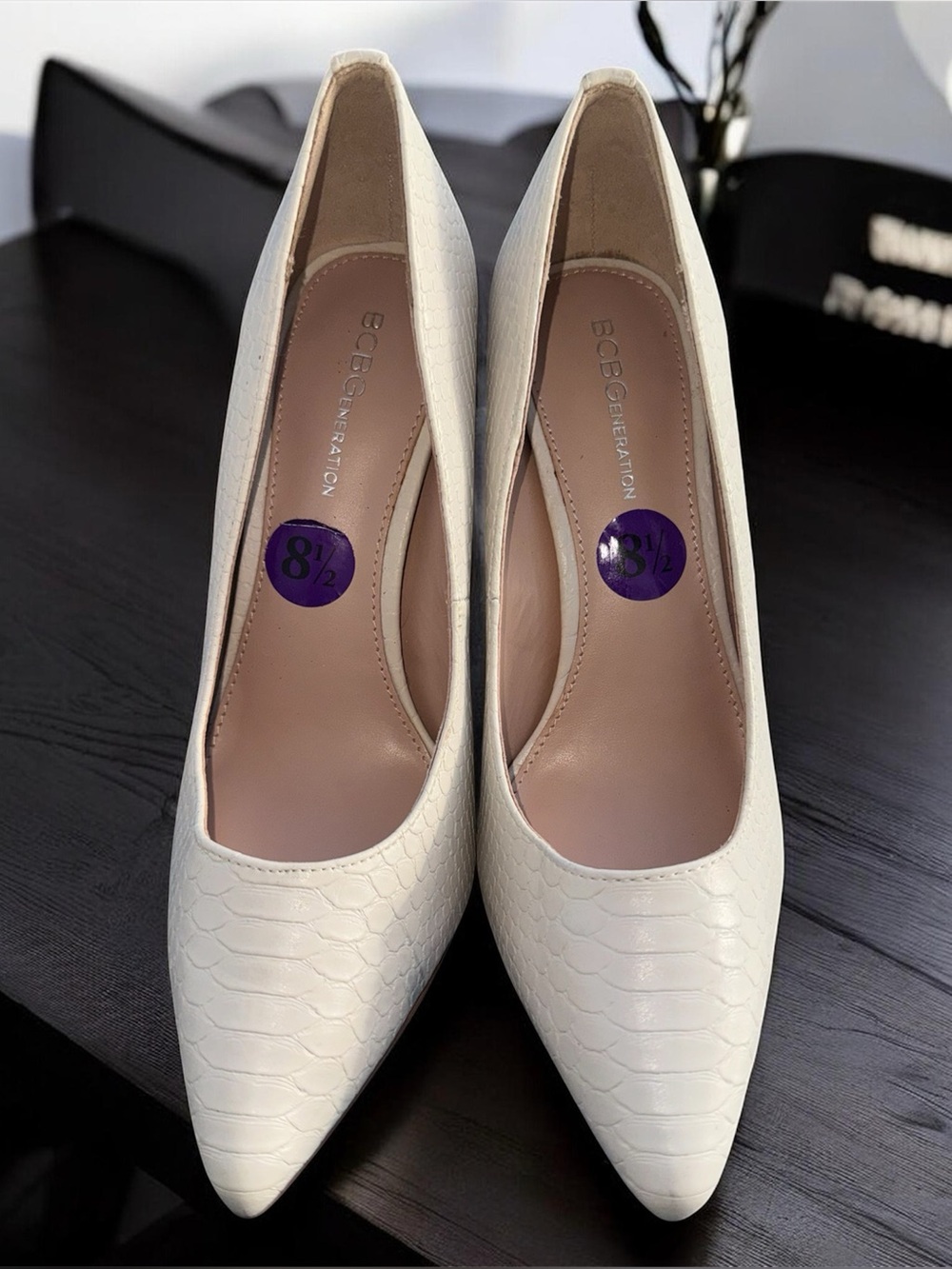 BCBGeneration White Pumps